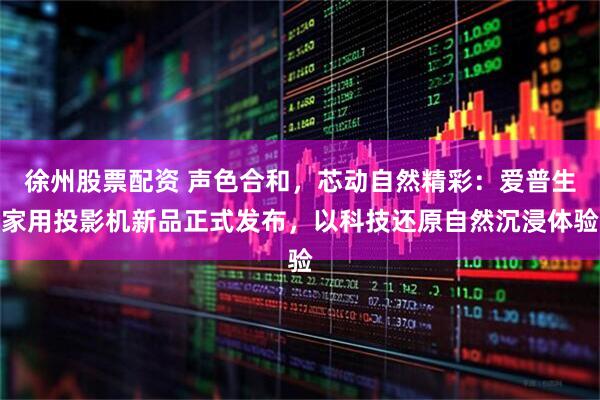 徐州股票配资 声色合和，芯动自然精彩：爱普生家用投影机新品正式发布，以科技还原自然沉浸体验