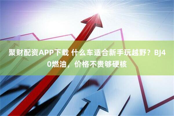 聚财配资APP下载 什么车适合新手玩越野？BJ40燃油，价格不贵够硬核