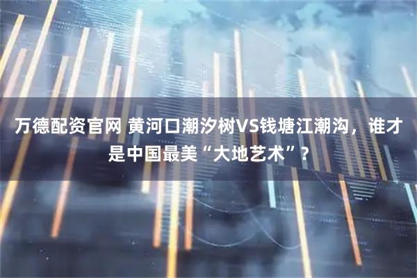 万德配资官网 黄河口潮汐树VS钱塘江潮沟，谁才是中国最美“大地艺术”？